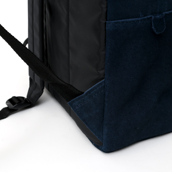  リュック スエード/スウェード 本革 バックパック ブルー ネイビー 青色 レザー リュックサック メンズ レディース かわいい 日本製 カバン kiruna(キルナ)