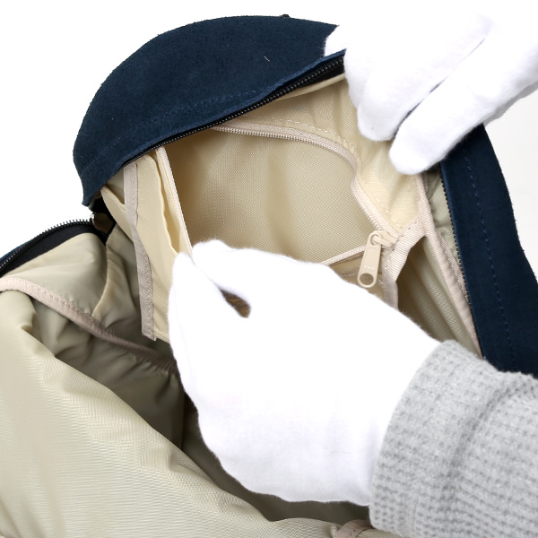  リュック スエード/スウェード 本革 バックパック ブルー ネイビー 青色 レザー リュックサック メンズ レディース かわいい 日本製 カバン kiruna(キルナ)