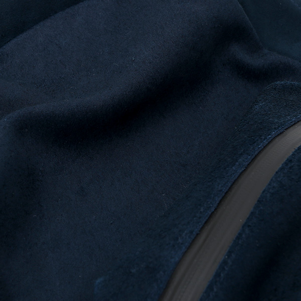  リュック スエード/スウェード 本革 バックパック ブルー ネイビー 青色 レザー リュックサック メンズ レディース かわいい 日本製 カバン kiruna(キルナ)