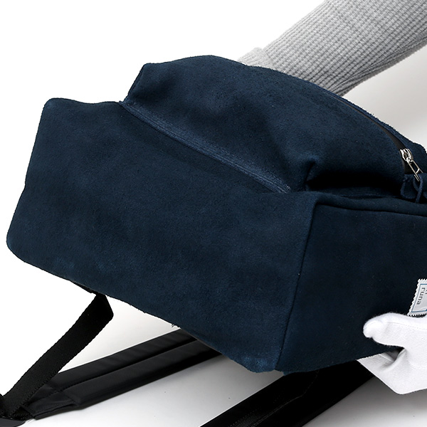  リュック スエード/スウェード 本革 バックパック ブルー ネイビー 青色 レザー リュックサック メンズ レディース かわいい 日本製 カバン kiruna(キルナ)
