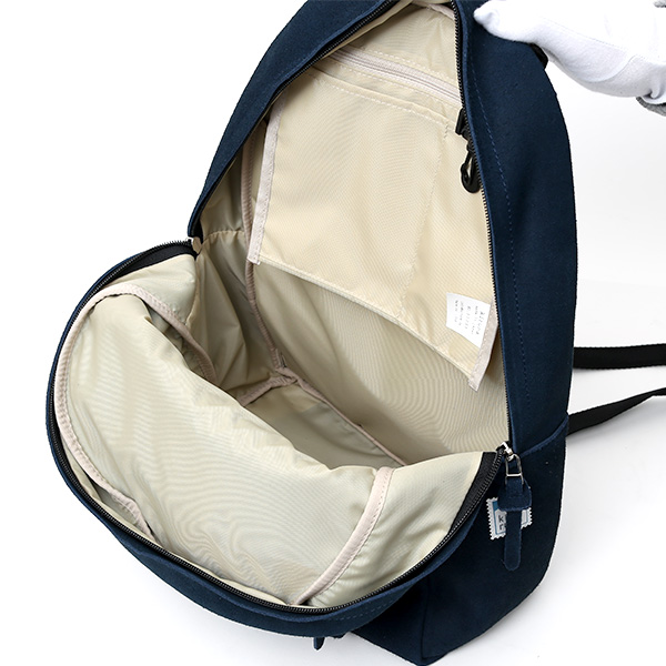  リュック スエード/スウェード 本革 バックパック ブルー ネイビー 青色 レザー リュックサック メンズ レディース かわいい 日本製 カバン kiruna(キルナ)