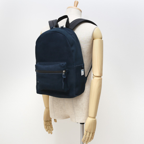  リュック スエード/スウェード 本革 バックパック ブルー ネイビー 青色 レザー リュックサック メンズ レディース かわいい 日本製 カバン kiruna(キルナ)