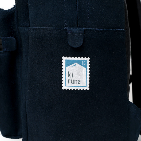  リュック スエード/スウェード 本革 バックパック ブルー ネイビー 青色 レザー リュックサック メンズ レディース かわいい 日本製 カバン kiruna(キルナ)