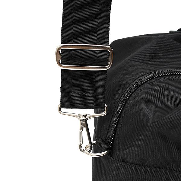  kiruna(キルナ) ボストンバッグ 旅行 カバン ブラック 黒 黒色 メンズ レディース 大型 鞄 ショルダー付き ナイロン 2泊 可愛い 大人