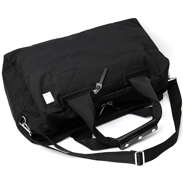  kiruna(キルナ) ボストンバッグ 旅行 カバン ブラック 黒 黒色 メンズ レディース 大型 鞄 ショルダー付き ナイロン 2泊 可愛い 大人