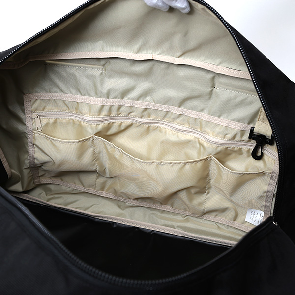  kiruna(キルナ) ボストンバッグ 旅行 カバン ブラック 黒 黒色 メンズ レディース 大型 鞄 ショルダー付き ナイロン 2泊 可愛い 大人