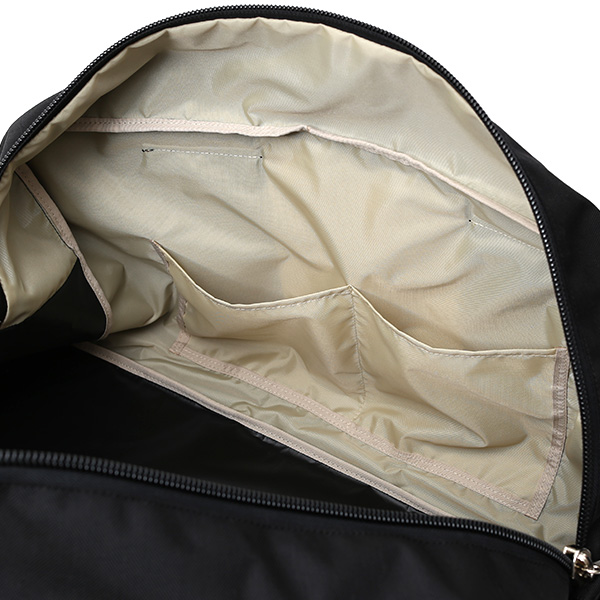  kiruna(キルナ) ボストンバッグ 旅行 カバン ブラック 黒 黒色 メンズ レディース 大型 鞄 ショルダー付き ナイロン 2泊 可愛い 大人