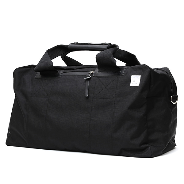  kiruna(キルナ) ボストンバッグ 旅行 カバン ブラック 黒 黒色 メンズ レディース 大型 鞄 ショルダー付き ナイロン 2泊 可愛い 大人