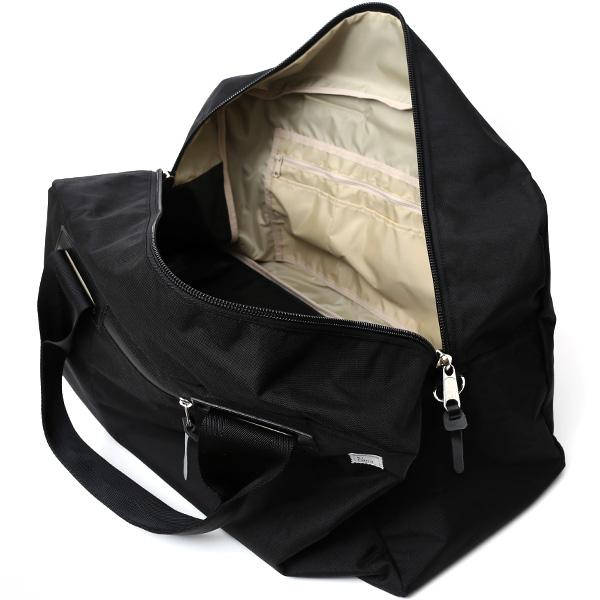 kiruna(キルナ) ボストンバッグ 旅行 カバン ブラック 黒 黒色 メンズ レディース 大型 鞄 ショルダー付き ナイロン 2泊 可愛い 大人