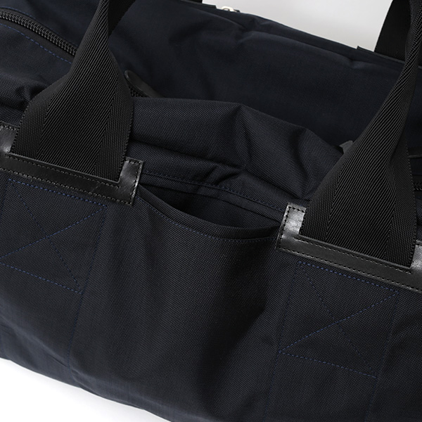  kiruna(キルナ) ボストンバッグ 旅行 カバン ブルー ネイビー 青色 メンズ レディース 大型 鞄 ショルダー付き ナイロン 2泊 可愛い 大人