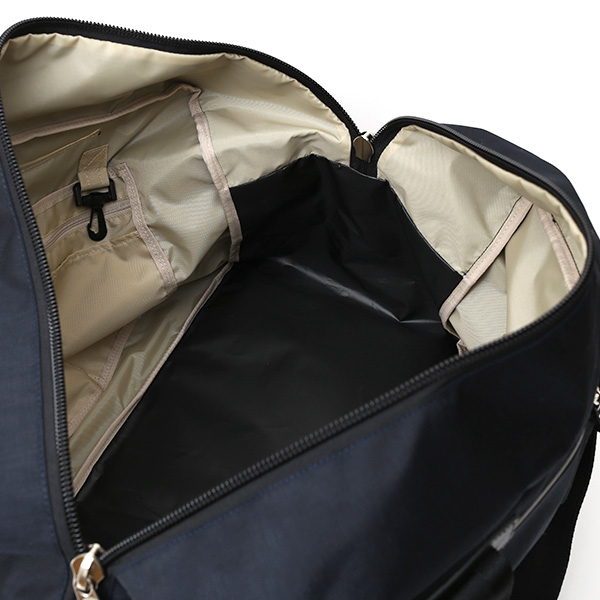  kiruna(キルナ) ボストンバッグ 旅行 カバン ブルー ネイビー 青色 メンズ レディース 大型 鞄 ショルダー付き ナイロン 2泊 可愛い 大人