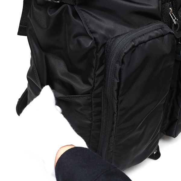  リュック 高密度 ナイロン 日本製 メンズ バックパック レディース ブラック 黒 黒色 おしゃれ 高級 光沢 kiruna(キルナ) 
