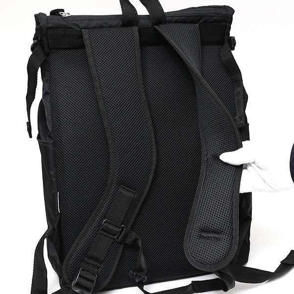  リュック 高密度 ナイロン 日本製 メンズ バックパック レディース ブラック 黒 黒色 おしゃれ 高級 光沢 kiruna(キルナ) 