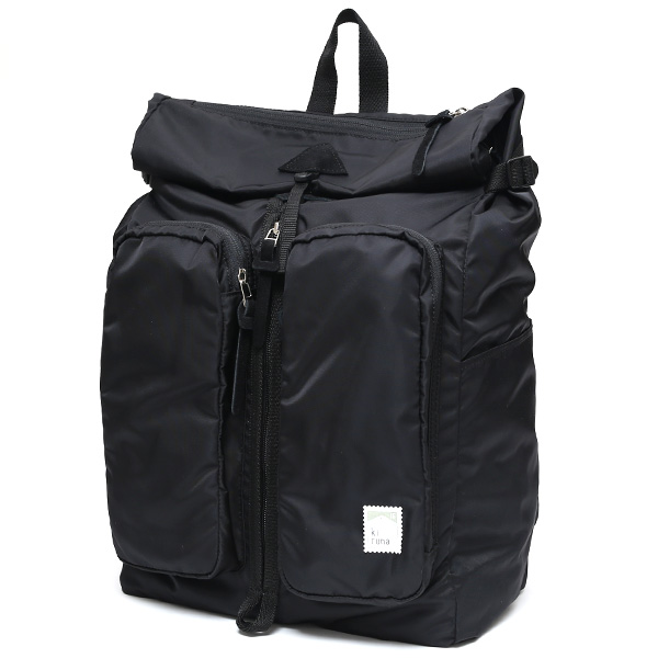  リュック 高密度 ナイロン 日本製 メンズ バックパック レディース ブラック 黒 黒色 おしゃれ 高級 光沢 kiruna(キルナ) 