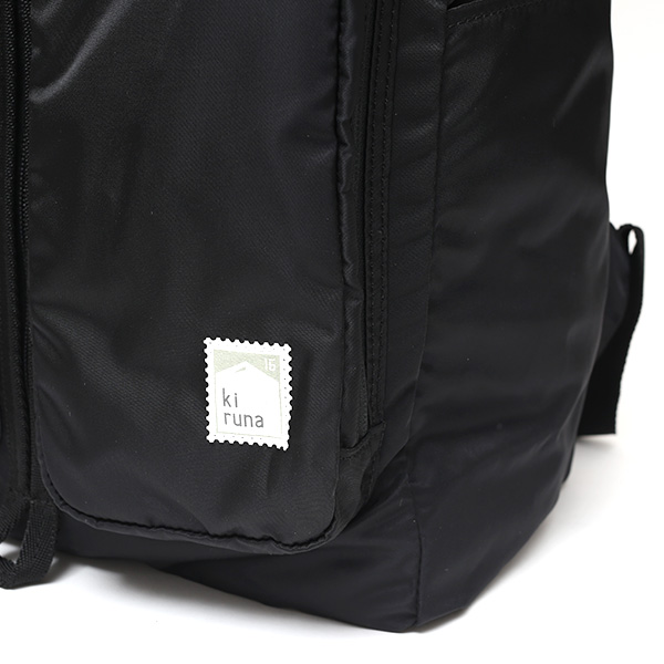  リュック 高密度 ナイロン 日本製 メンズ バックパック レディース ブラック 黒 黒色 おしゃれ 高級 光沢 kiruna(キルナ) 