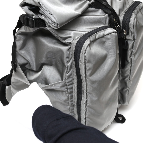  リュック 高密度 ナイロン 日本製 メンズ バックパック レディース グレー グレイ 灰色 おしゃれ 高級 光沢 kiruna(キルナ) 