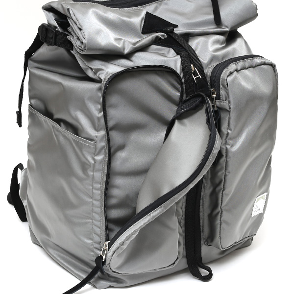  リュック 高密度 ナイロン 日本製 メンズ バックパック レディース グレー グレイ 灰色 おしゃれ 高級 光沢 kiruna(キルナ) 