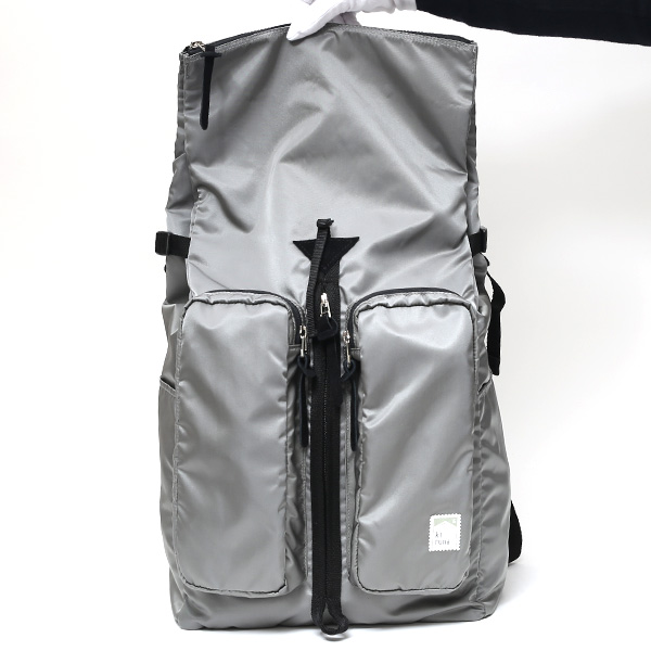  リュック 高密度 ナイロン 日本製 メンズ バックパック レディース グレー グレイ 灰色 おしゃれ 高級 光沢 kiruna(キルナ) 