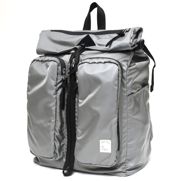  リュック 高密度 ナイロン 日本製 メンズ バックパック レディース グレー グレイ 灰色 おしゃれ 高級 光沢 kiruna(キルナ) 