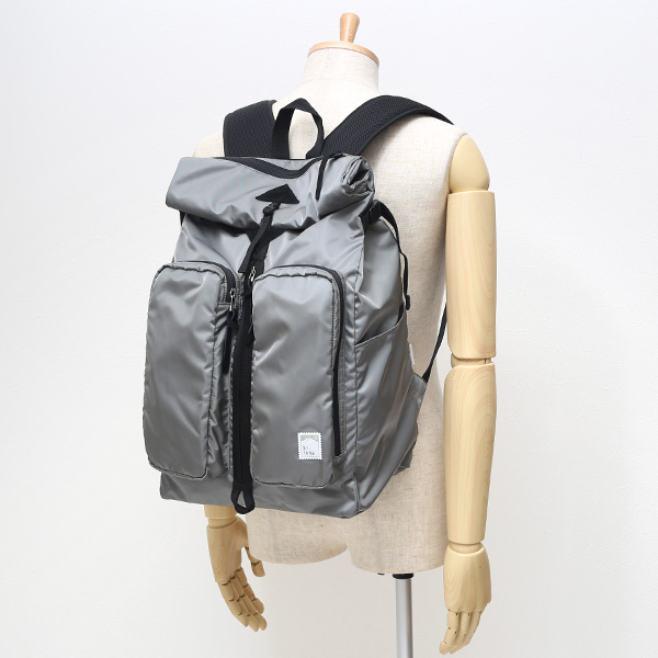  リュック 高密度 ナイロン 日本製 メンズ バックパック レディース グレー グレイ 灰色 おしゃれ 高級 光沢 kiruna(キルナ) 