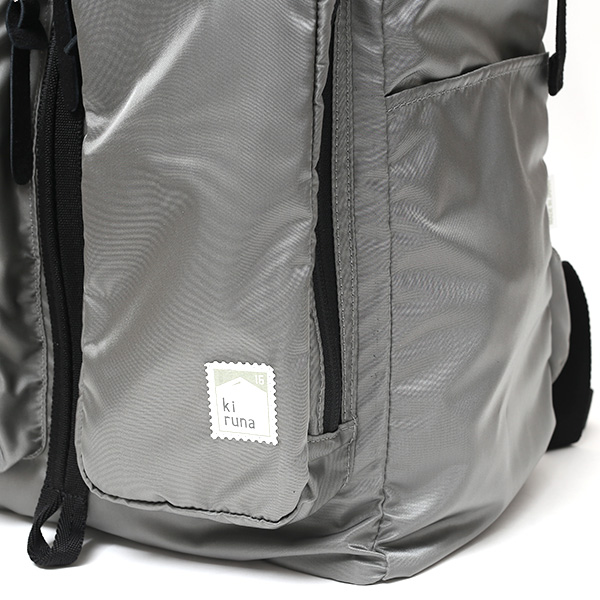  リュック 高密度 ナイロン 日本製 メンズ バックパック レディース グレー グレイ 灰色 おしゃれ 高級 光沢 kiruna(キルナ) 