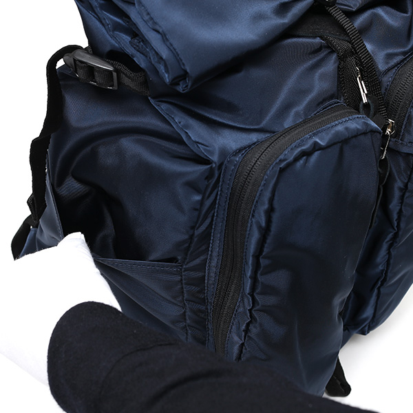  リュック 高密度 ナイロン 日本製 メンズ バックパック レディース ブルー ネイビー 青色 おしゃれ 高級 光沢 kiruna(キルナ) 