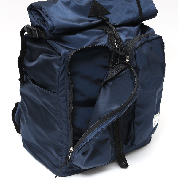  リュック 高密度 ナイロン 日本製 メンズ バックパック レディース ブルー ネイビー 青色 おしゃれ 高級 光沢 kiruna(キルナ) 