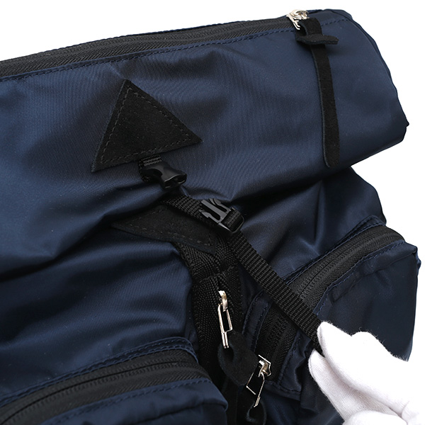  リュック 高密度 ナイロン 日本製 メンズ バックパック レディース ブルー ネイビー 青色 おしゃれ 高級 光沢 kiruna(キルナ) 