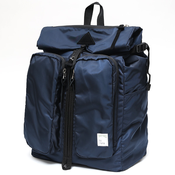  リュック 高密度 ナイロン 日本製 メンズ バックパック レディース ブルー ネイビー 青色 おしゃれ 高級 光沢 kiruna(キルナ) 