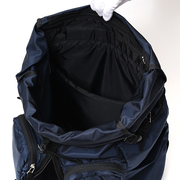  リュック 高密度 ナイロン 日本製 メンズ バックパック レディース ブルー ネイビー 青色 おしゃれ 高級 光沢 kiruna(キルナ) 
