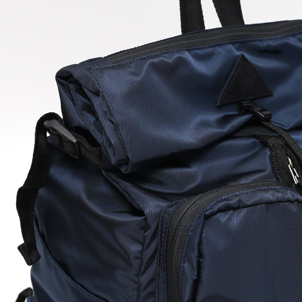  リュック 高密度 ナイロン 日本製 メンズ バックパック レディース ブルー ネイビー 青色 おしゃれ 高級 光沢 kiruna(キルナ) 