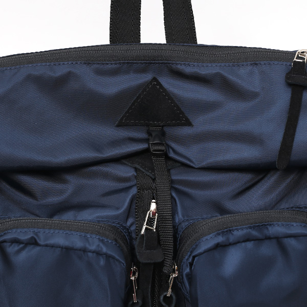  リュック 高密度 ナイロン 日本製 メンズ バックパック レディース ブルー ネイビー 青色 おしゃれ 高級 光沢 kiruna(キルナ) 