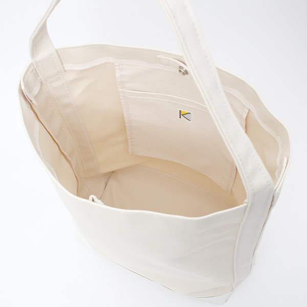  トートバッグ キャンバス ワンショルダー 無地 メンズ レディース 日本製 ブランド A4 ホワイト 白色 国産 ６号帆布 カバン 鞄 シンプル バッグ おしゃれ 高級 大人 布 軽量 軽い 通学 ショッピング kiruna(キルナ)