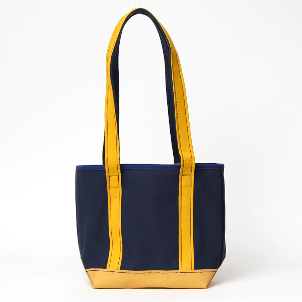 kiruna(キルナ) vibram x LONG HANDLE TOTE (NVY) ネイビー/イエロー