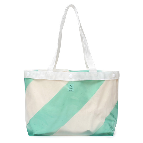 kiruna(キルナ) TPU clear tote(st) グリーン