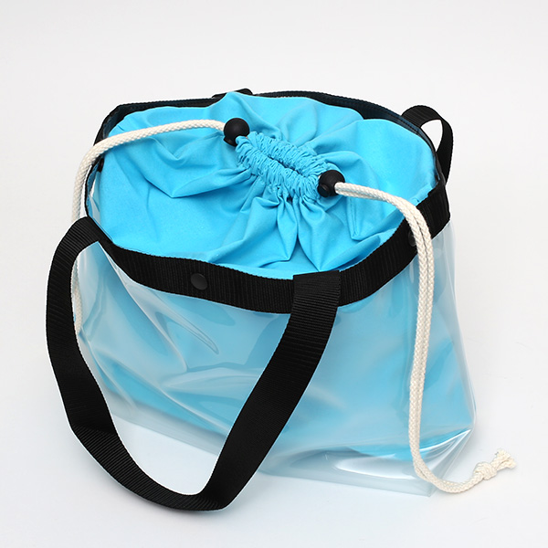 トートバッグ ブランド 日本製 メンズ レディース 無地 ポリウレタン フィルム ブルー ネイビー 青色 国産 カバン 鞄 シンプル バッグ おしゃれ 軽量 軽い 通学 ショッピング kiruna(キルナ)