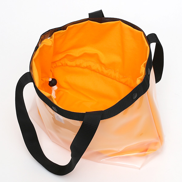 トートバッグ ブランド 日本製 メンズ レディース 無地 ポリウレタン フィルム オレンジ 橙色 国産 カバン 鞄 シンプル バッグ おしゃれ 軽量 軽い 通学 ショッピング kiruna(キルナ)