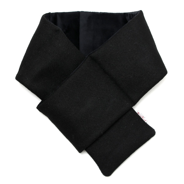 KURODA(クロダ) ハリスツイード 差し込み マフラー ブラック