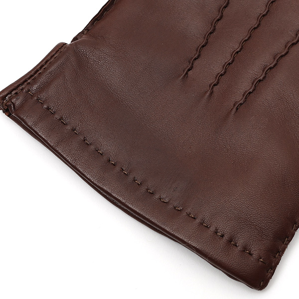  KURODA(クロダ) 手袋 カシミヤ混裏地 手縫い 革手袋 仔羊革 メンズ グローブ ブラウン 茶 茶色 本革 レザー 手袋 カシミヤ混 カシミア混 ラムスキン グローブ 男性 男 プレゼント クリスマス ギフト 1万円 おしゃれ