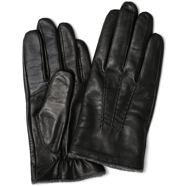 KURODA(クロダ) 羊革 メンズ 手袋 ブラック