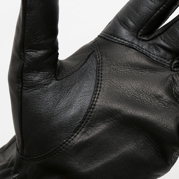  KURODA(クロダ) カシミヤ混裏地 イタリア製羊革 スマホ対応 日本製革手袋 ブラック 黒 黒色 メンズ 本革 レザー 手袋 ラムスキン(仔羊革) グローブ スマートフォン タッチパネル 対応 クリスマス ギフト プレゼント お誕生日 贈り物 男性