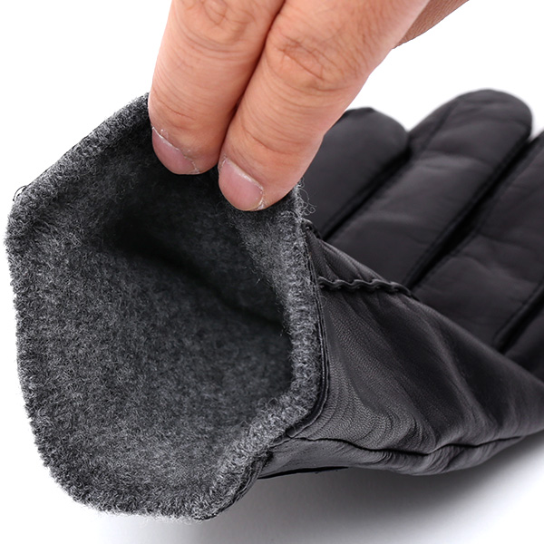  KURODA(クロダ) カシミヤ混裏地 イタリア製羊革 スマホ対応 日本製革手袋 ブルー ネイビー 青色 メンズ 本革 レザー 手袋 ラムスキン(仔羊革) グローブ スマートフォン タッチパネル 対応 クリスマス ギフト プレゼント お誕生日 贈り物 男性