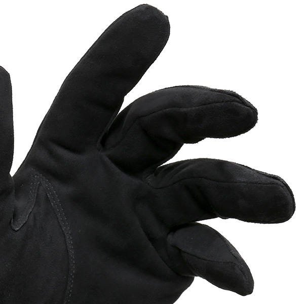  KURODA(クロダ) ヤギ革 スエード手袋 メンズ ブラック 黒 黒色 本革 レザー 手袋 スウェード グローブ 男性 男 プレゼント クリスマス ギフト 30代 40代 50代 おしゃれ 高級 大人 皮 てぶくろ 日本 ブランド 革手袋 レザーグローブ