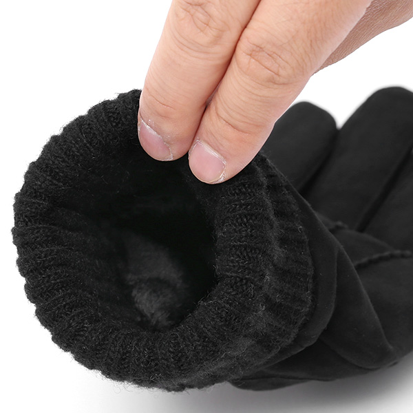  KURODA(クロダ) ヤギ革 スエード手袋 メンズ ブラック 黒 黒色 本革 レザー 手袋 スウェード グローブ 男性 男 プレゼント クリスマス ギフト 30代 40代 50代 おしゃれ 高級 大人 皮 てぶくろ 日本 ブランド 革手袋 レザーグローブ