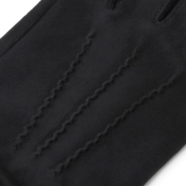  KURODA(クロダ) ヤギ革 スエード手袋 メンズ ブラック 黒 黒色 本革 レザー 手袋 スウェード グローブ 男性 男 プレゼント クリスマス ギフト 30代 40代 50代 おしゃれ 高級 大人 皮 てぶくろ 日本 ブランド 革手袋 レザーグローブ