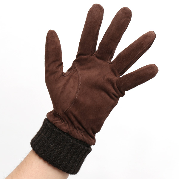  KURODA(クロダ) ヤギ革 スエード手袋 メンズ ブラウン 茶 茶色 本革 レザー 手袋 スウェード グローブ 男性 男 プレゼント クリスマス ギフト 30代 40代 50代 おしゃれ 高級 大人 皮 てぶくろ 日本 ブランド 革手袋 レザーグローブ