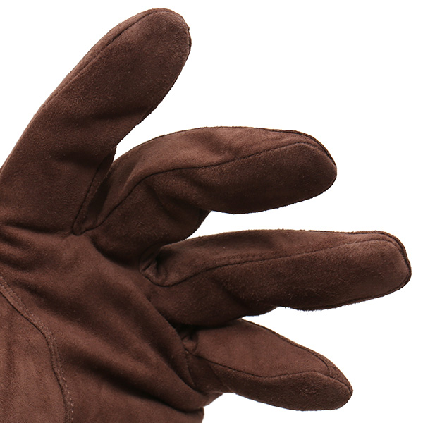  KURODA(クロダ) ヤギ革 スエード手袋 メンズ ブラウン 茶 茶色 本革 レザー 手袋 スウェード グローブ 男性 男 プレゼント クリスマス ギフト 30代 40代 50代 おしゃれ 高級 大人 皮 てぶくろ 日本 ブランド 革手袋 レザーグローブ
