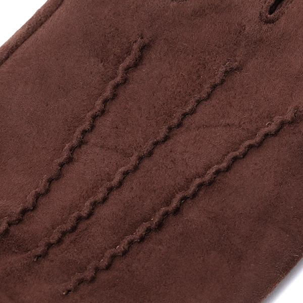  KURODA(クロダ) ヤギ革 スエード手袋 メンズ ブラウン 茶 茶色 本革 レザー 手袋 スウェード グローブ 男性 男 プレゼント クリスマス ギフト 30代 40代 50代 おしゃれ 高級 大人 皮 てぶくろ 日本 ブランド 革手袋 レザーグローブ