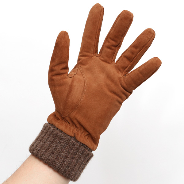  KURODA(クロダ) ヤギ革 スエード手袋 メンズ キャメル ブラウン 茶 茶色 本革 レザー 手袋 スウェード グローブ 男性 男 プレゼント クリスマス ギフト 30代 40代 50代 おしゃれ 高級 大人 皮 てぶくろ 日本 ブランド 革手袋 レザーグローブ