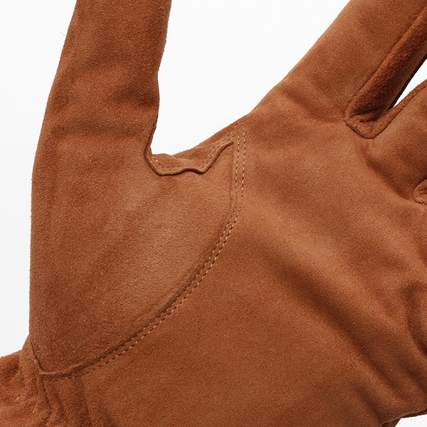  KURODA(クロダ) ヤギ革 スエード手袋 メンズ キャメル ブラウン 茶 茶色 本革 レザー 手袋 スウェード グローブ 男性 男 プレゼント クリスマス ギフト 30代 40代 50代 おしゃれ 高級 大人 皮 てぶくろ 日本 ブランド 革手袋 レザーグローブ